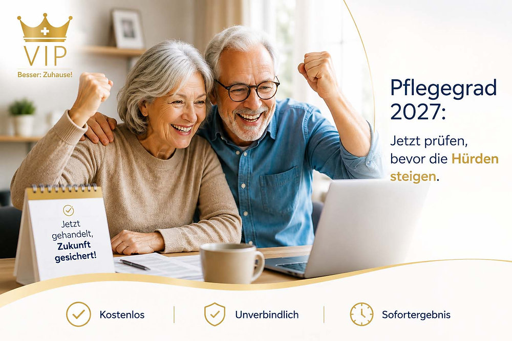 Pflegegrad 2027: Jetzt prüfen, bevor die Hürden steigen!